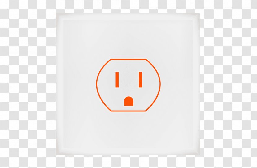 Smiley Rectangle - Orange Transparent PNG
