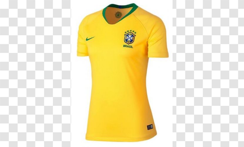 2018 World Cup 2014 FIFA Brazil National Football Team Usa Women's Soccer Jersey T-shirt - Kit Transparent PNG