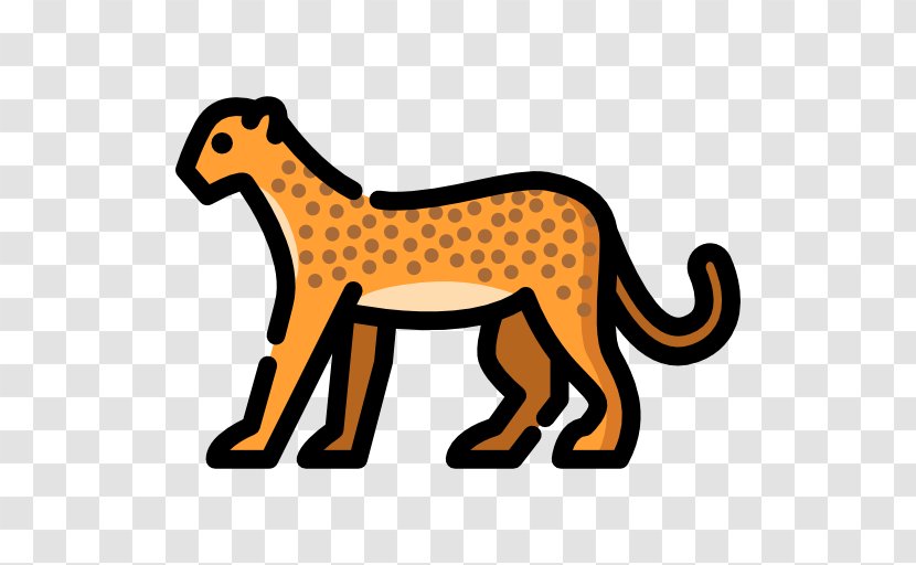 Cheetah Cougar Clip Art - Big Cat Transparent PNG