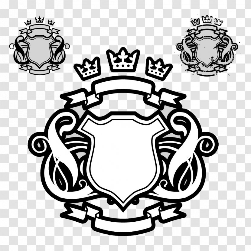 Black Badge - Drawing - Heraldry Transparent PNG