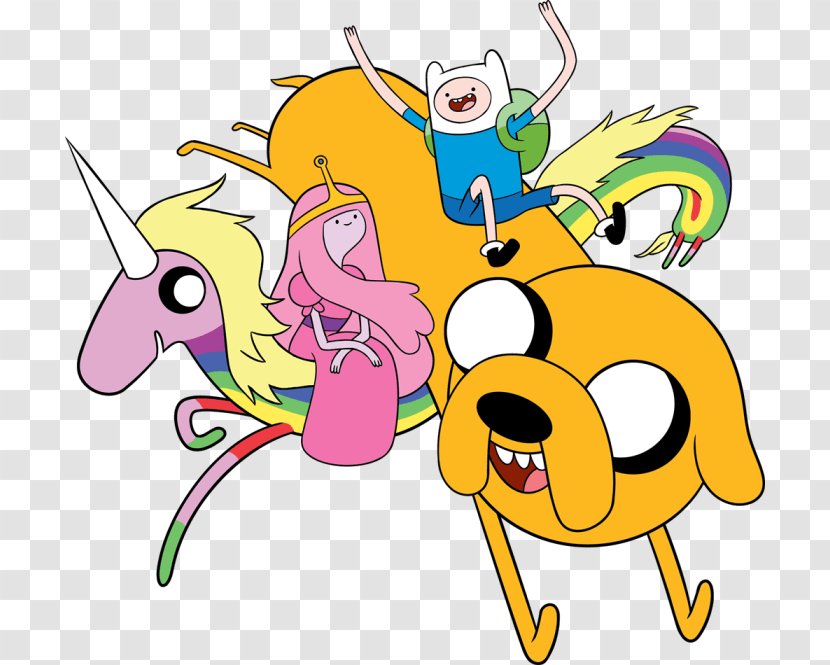 Finn The Human Princess Bubblegum Jake Dog Cartoon Network - Frame Transparent PNG