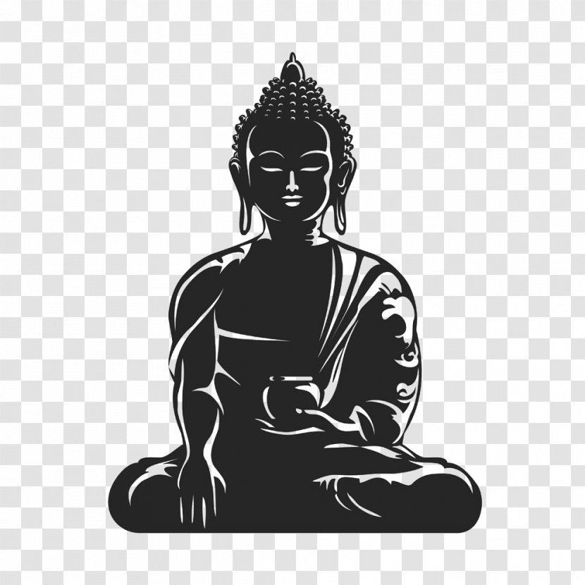 Buddhism Buddhist Meditation Clip Art - Lotus Position - Cut The Buddha Statue Transparent PNG
