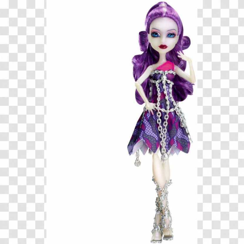 Spectra Vondergeist Frankie Stein Monster High Ghoul Doll - Ghoulia Yelps Transparent PNG