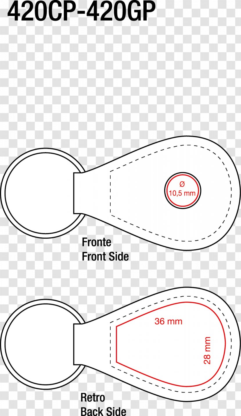Clothing Accessories Line Angle - Text - Key Holder Transparent PNG