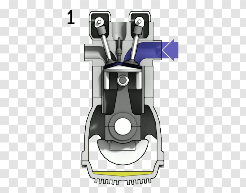 Car Four-stroke Engine Two-stroke Internal Combustion - Two And Fourstroke Engines Transparent PNG