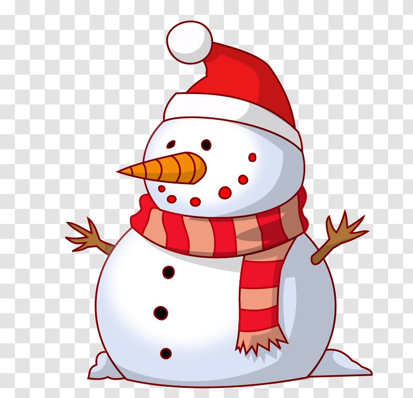 Olaf Snowman Christmas Clip Art - Simple Transparent PNG