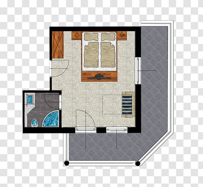 Window Floor Plan House - Structure Transparent PNG