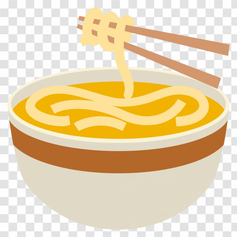 Ramen Emoji Steaming Japanese Cuisine Emoticon - Sticker - Food Transparent PNG