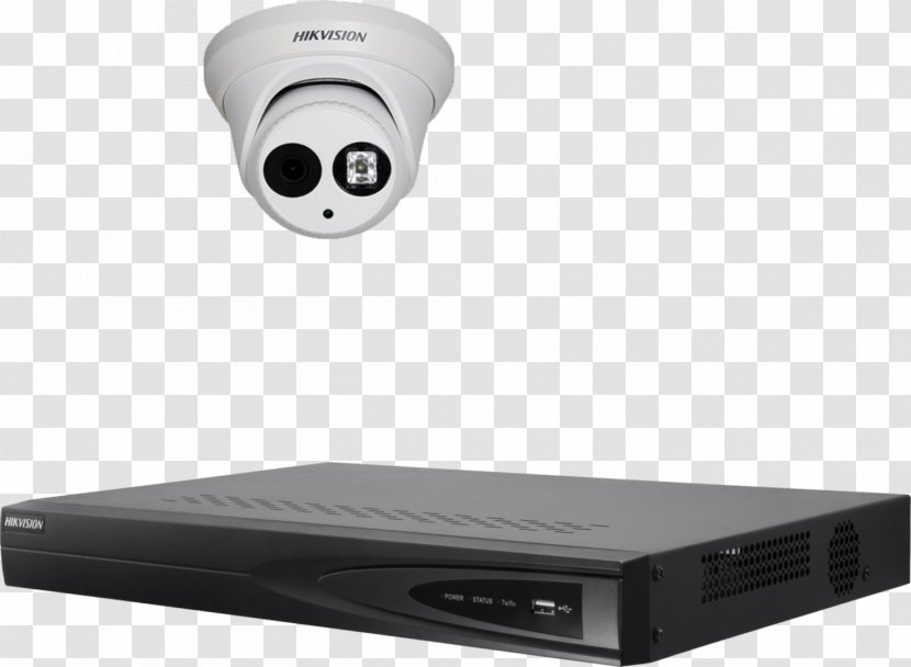 IP Camera Closed-circuit Television Network Video Recorder Hikvision 2MP WDR EXIR Turret - Multimedia - Cam Program Transparent PNG