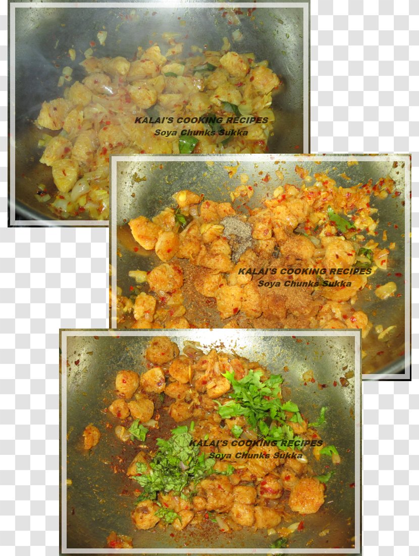 Vegetarian Cuisine Indian Dish Recipe Food - Soya ChunkS Transparent PNG