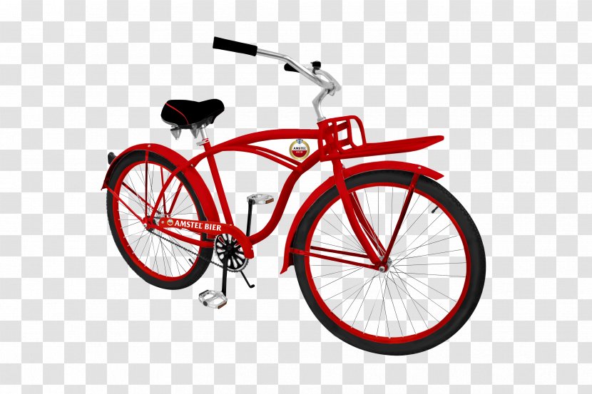 Road Bicycle Cruiser Wheels Cycling - Red - Design Element Transparent PNG