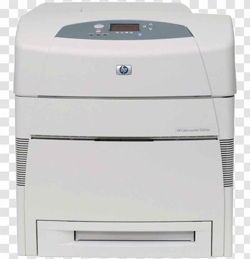 Hewlett-Packard HP LaserJet 5550 Laser Printing Printer - Inkjet - Hewlett-packard Transparent PNG