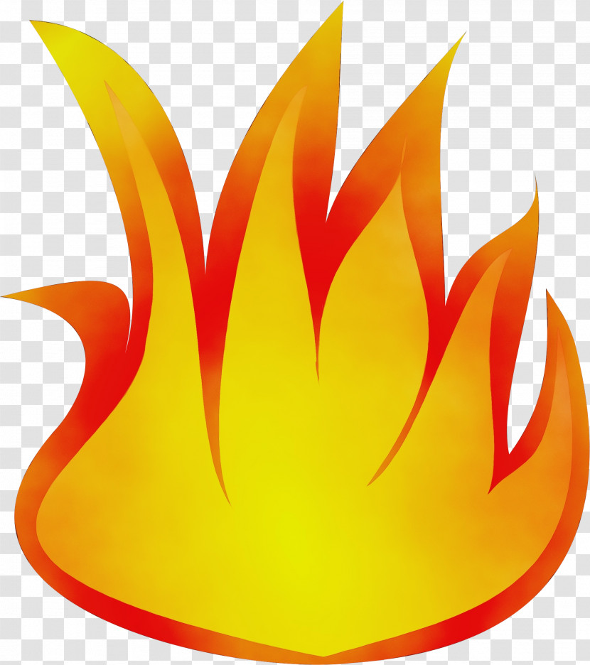 Icon Cartoon Flame Logo Transparent PNG