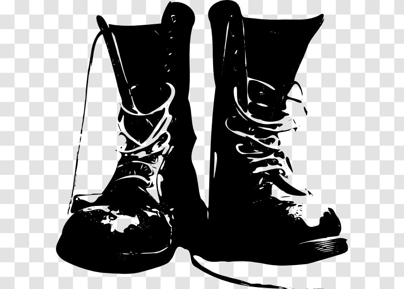 Cowboy Boot Shoe Combat Transparent PNG
