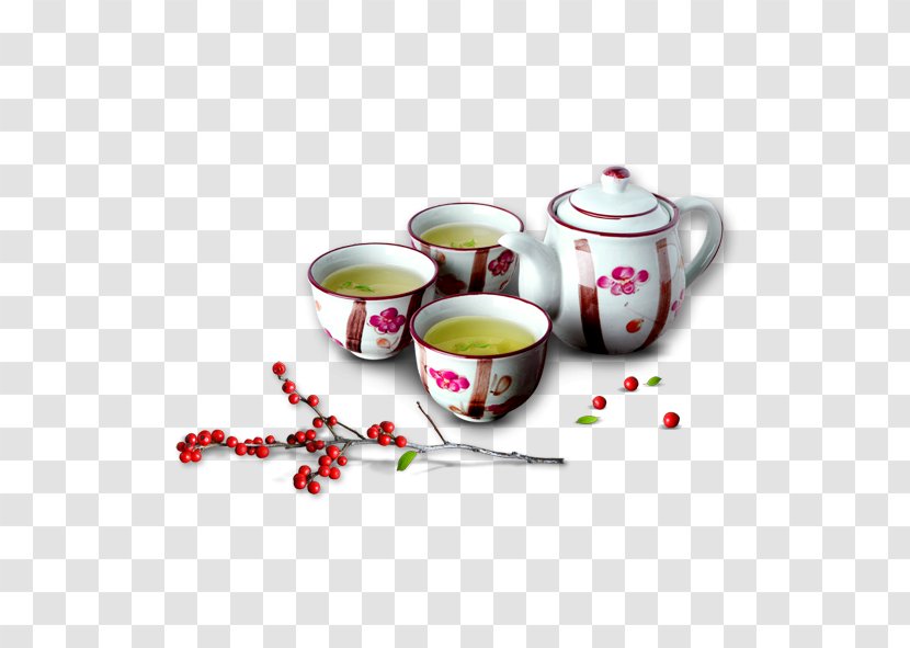 Teaware Teapot Chinoiserie Japanese Tea Ceremony - Plum Blossom - With Flowers Transparent PNG