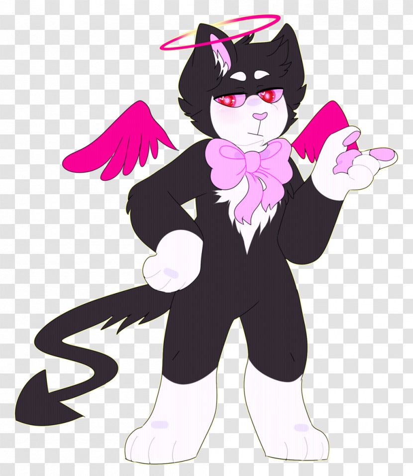 Cat Drawing Furry Fandom Art - Supernatural Creature Transparent PNG