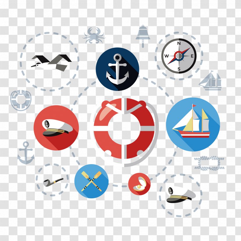 Navigation Icon - Vector Sailing Equipment Transparent PNG