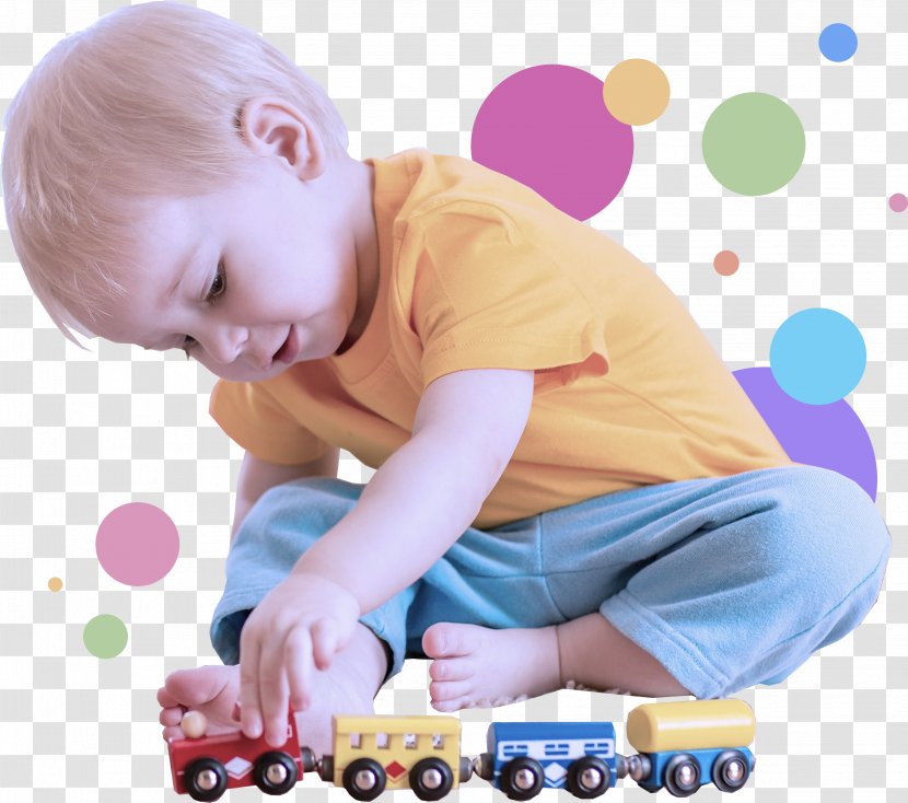 Child Play Toddler Baby Playing With Toys - Learning - Tummy Time Transparent PNG