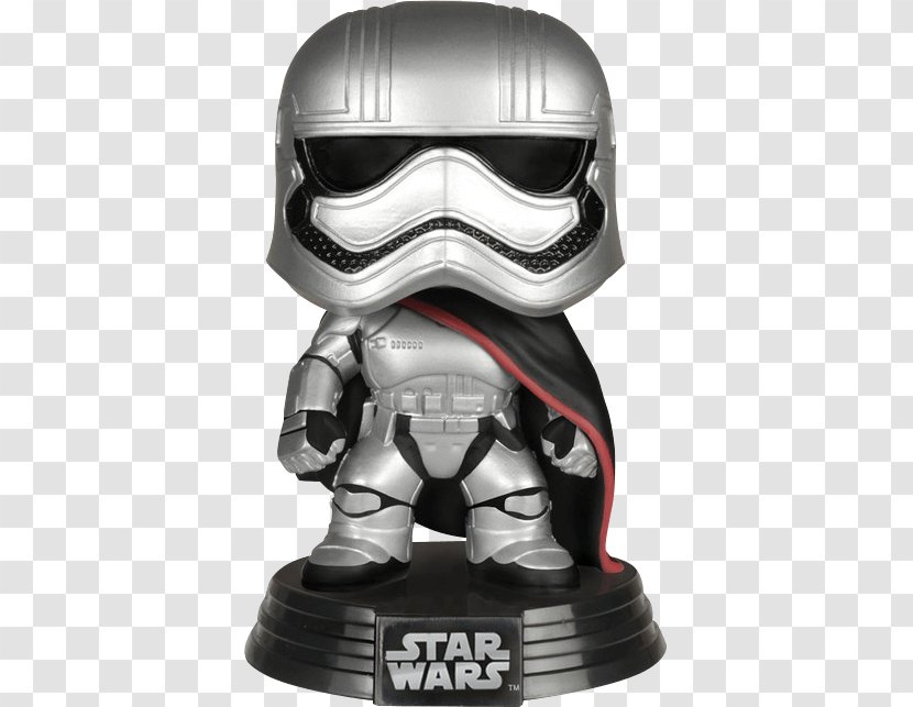 Captain Phasma Funko Action & Toy Figures Kylo Ren Finn - Headgear Transparent PNG