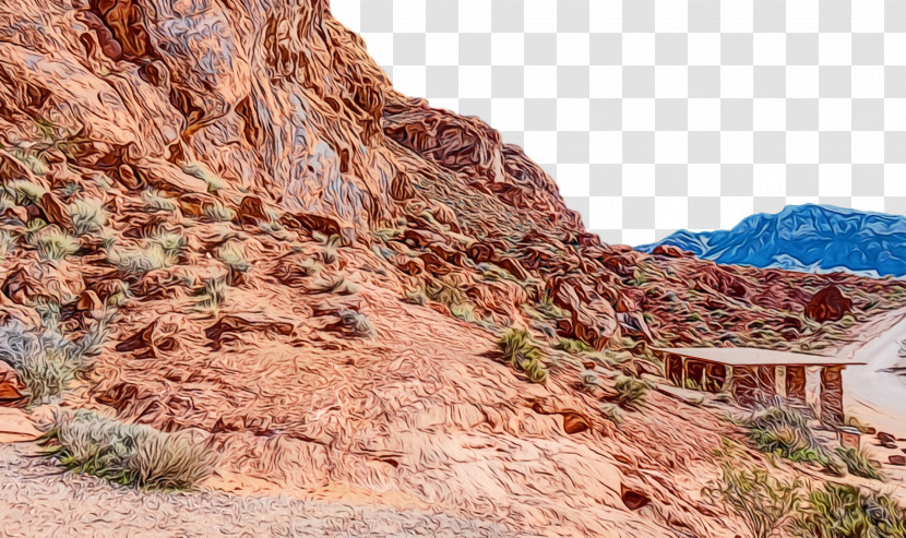 Geology Outcrop Shrubland National Park Wilderness Transparent PNG