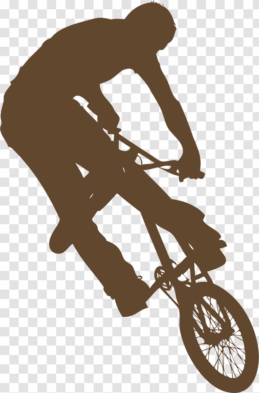 Bicycle BMX Bike Cycling - Sports Equipment - Silhouette Figures Transparent PNG