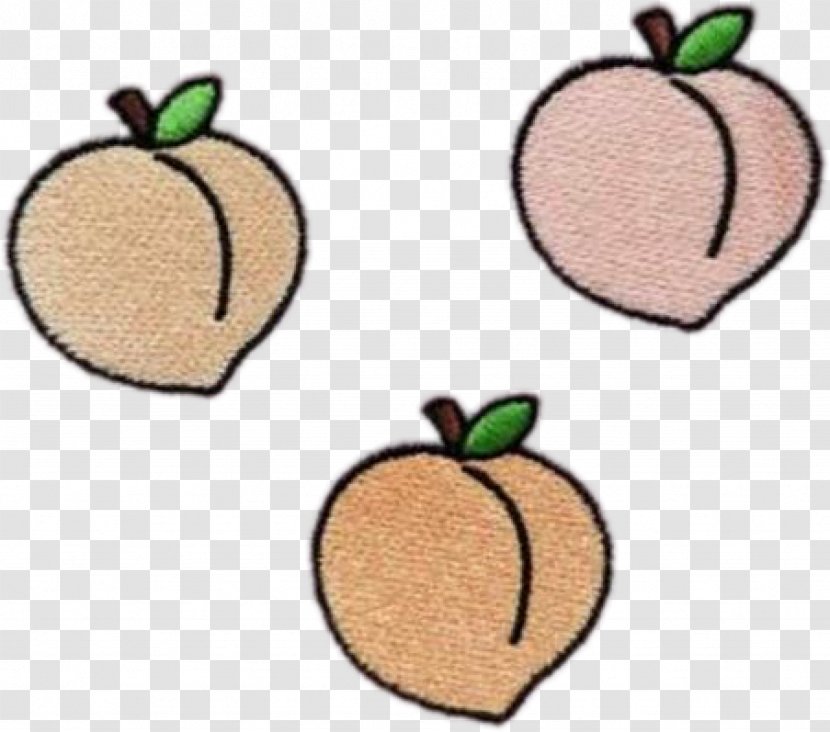 Peach Sticker Fruit Strawberry Transparent PNG