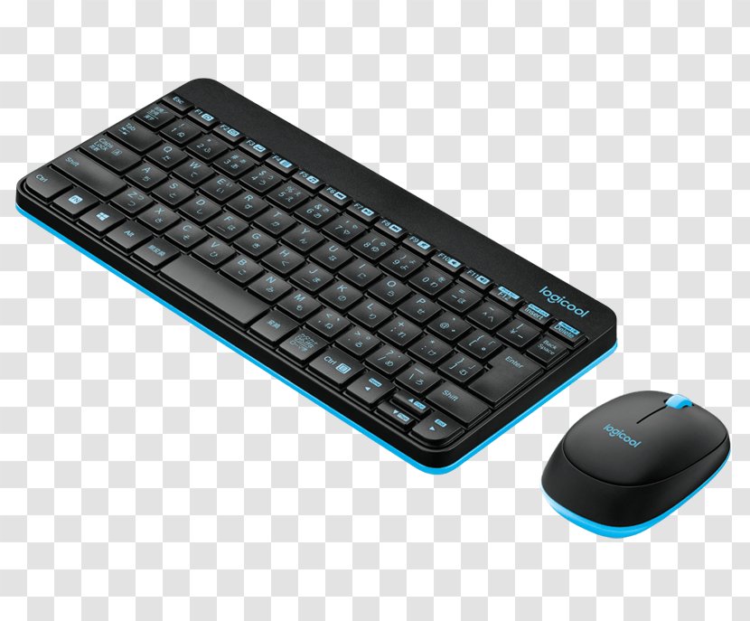 Computer Keyboard Mouse Logitech Wireless - Multidevice K380 Transparent PNG