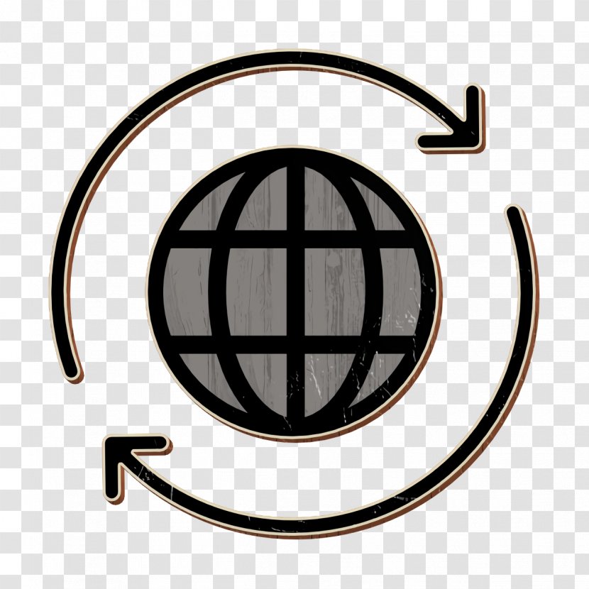 Business Set Icon Worldwide Internet - Emblem Symbol Transparent PNG