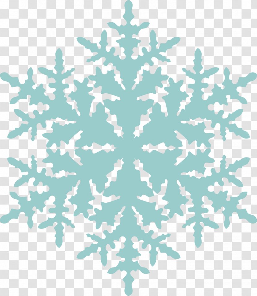 Snowflake Green Pattern - Schema - And Fresh Transparent PNG
