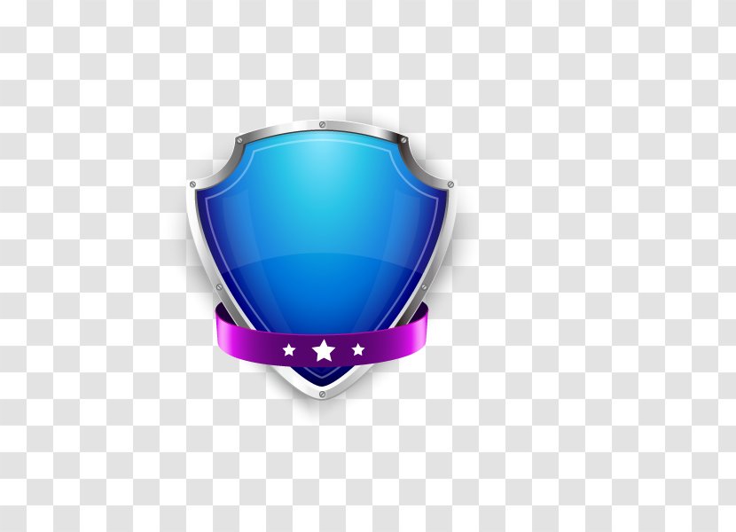 Shield Adobe Illustrator - 3d Computer Graphics - Vector Blue Transparent PNG