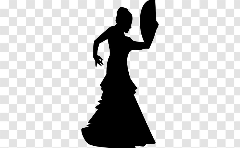 Flamenco Dance Silhouette Transparent PNG