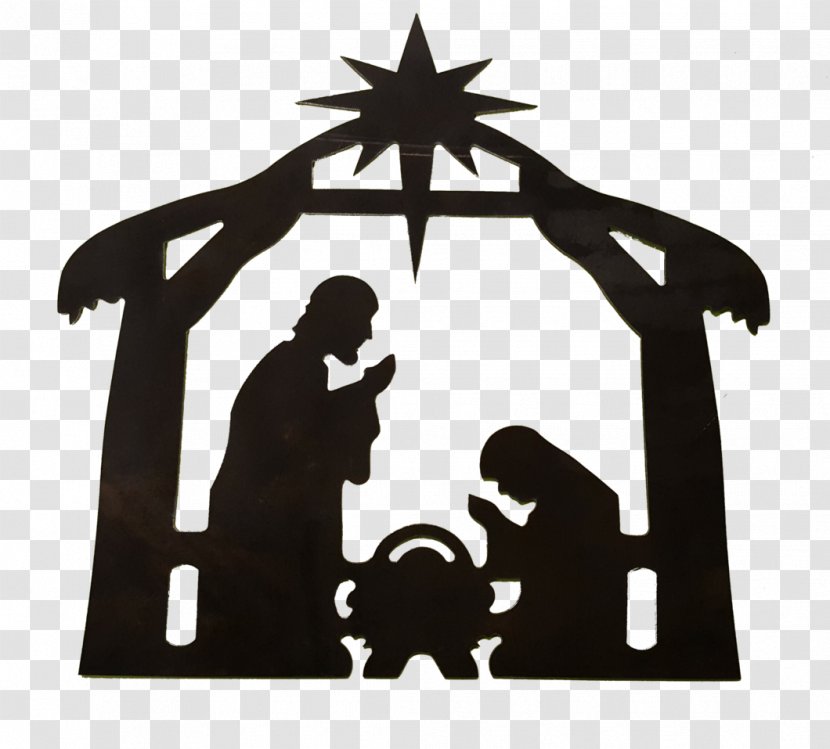 Nativity Scene Of Jesus Christmas Day Clip Art - Silhouette - Detalles Transparent PNG