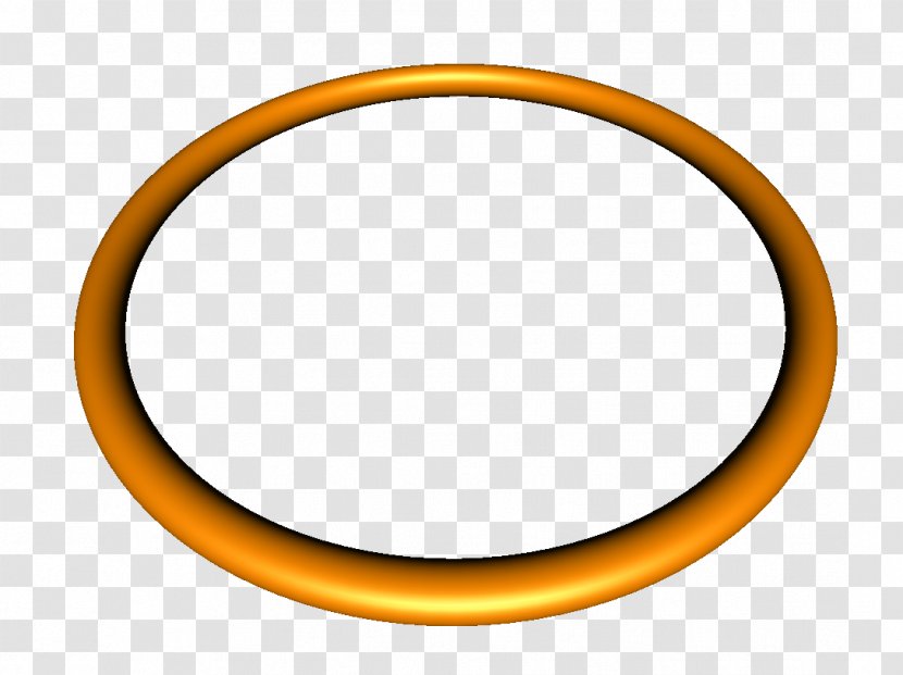 Circle Oval Body Jewellery - Amber - Knot Transparent PNG