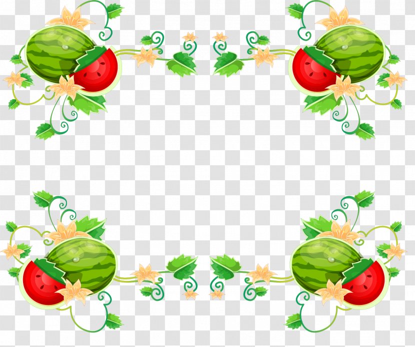 Common Grape Vine Watermelon - Green Transparent PNG