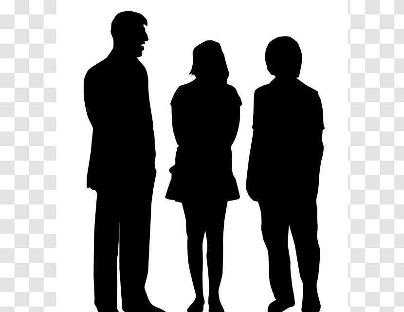 Silhouette People Photography Clip Art - Joint - Talking Cliparts Transparent PNG