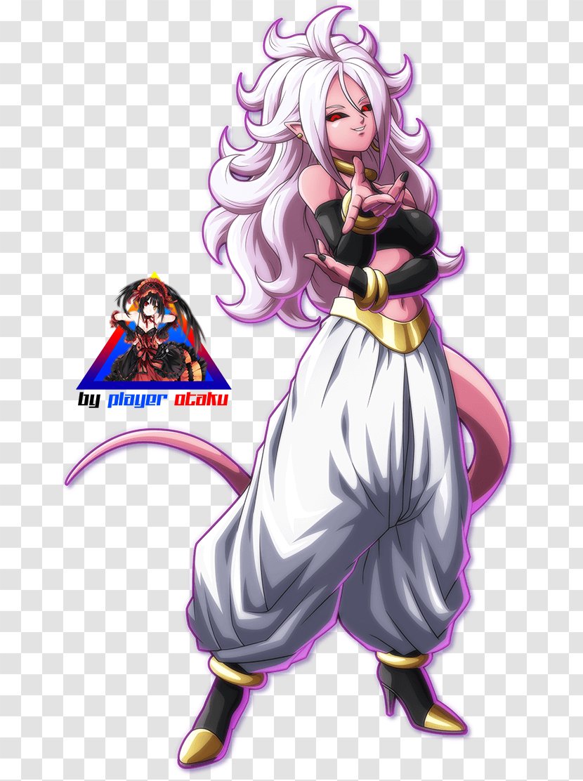 Majin Buu Dragon Ball FighterZ Piccolo Frieza Androide Número 21 - Silhouette - Dva Art Transparent PNG