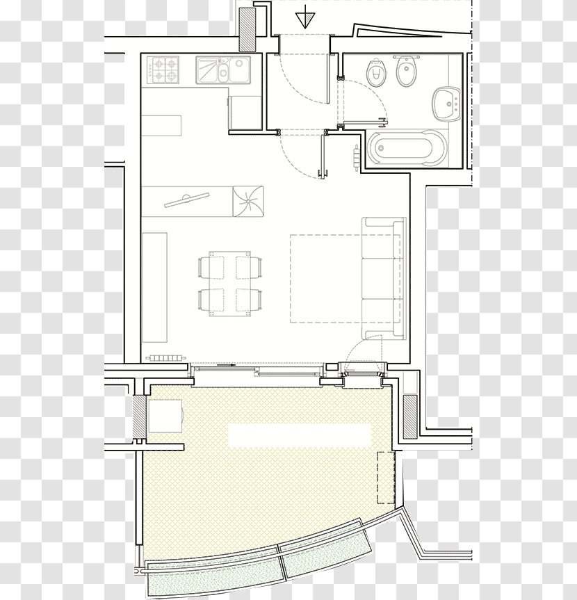 Floor Plan Architecture - Land Lot - Design Transparent PNG