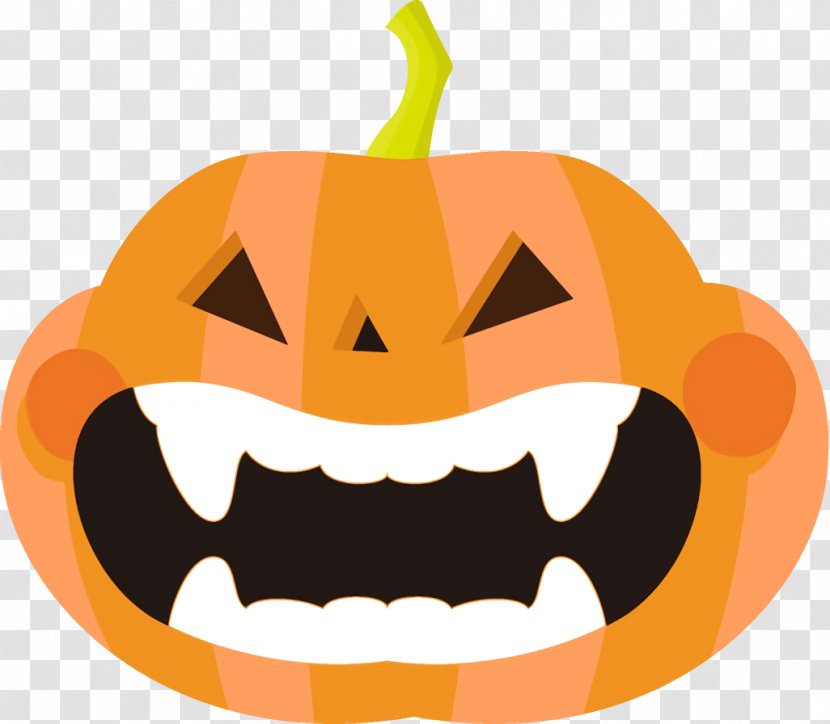 Jack-o-Lantern Halloween Carved Pumpkin - Plant - Food Transparent PNG