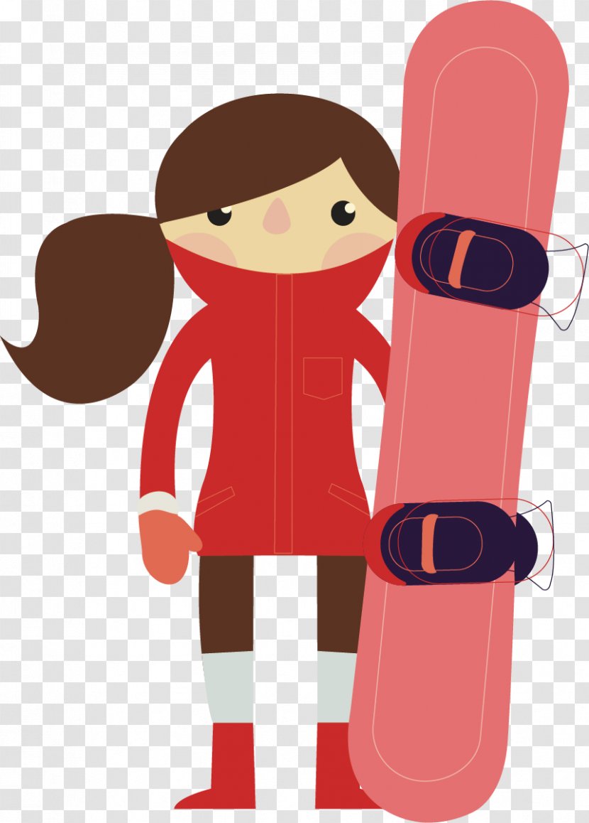 Clothing Illustration - Finger - Children Playing Vector Winter Clothes Transparent PNG