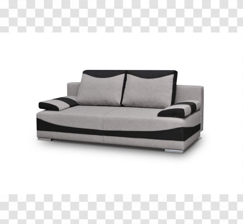 Sofa Bed Canapé Couch Furniture Chaise Longue - Grau Transparent PNG