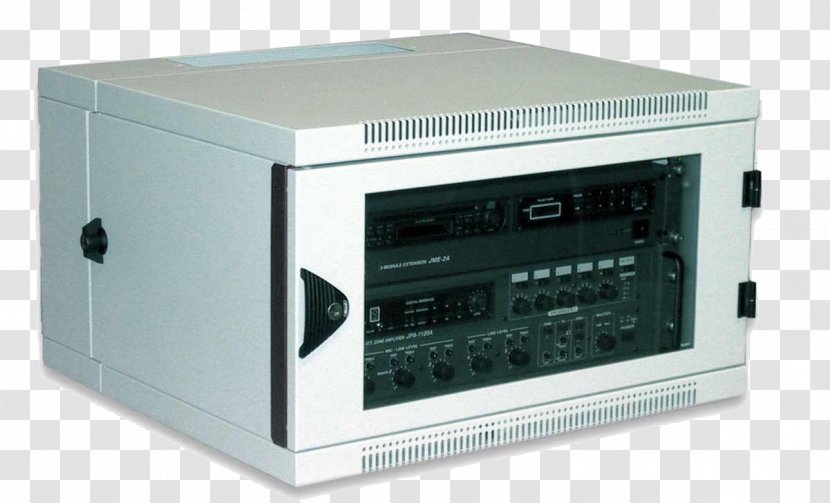 19-inch Rack Public Address Systems Amp Audio Power Amplifier - Electronics Accessory - Unit Transparent PNG