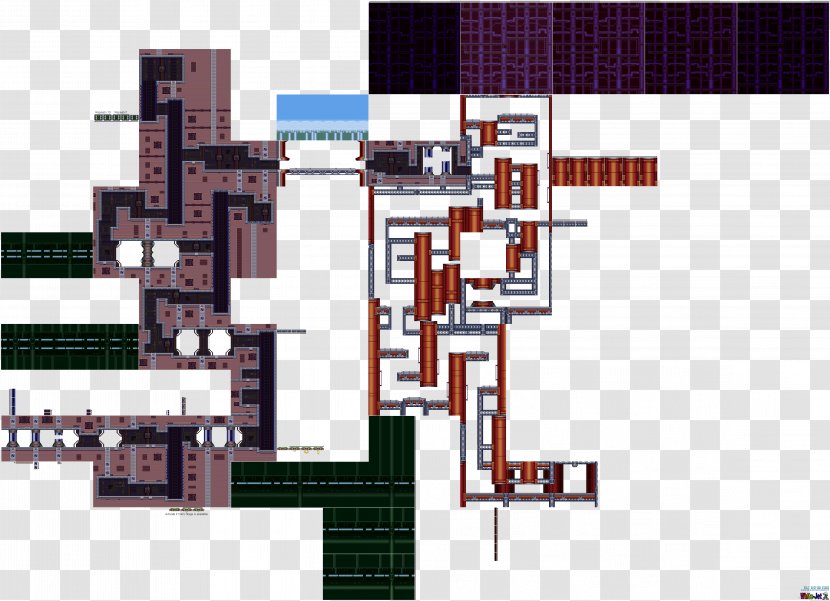 Engineering Technology Floor Plan - Mega Man X3 Transparent PNG