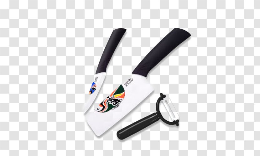 Ceramic Knife Kitchen JD.com - Jdcom - Nano-ceramic Mask Art Gift Sets Of Knives Transparent PNG