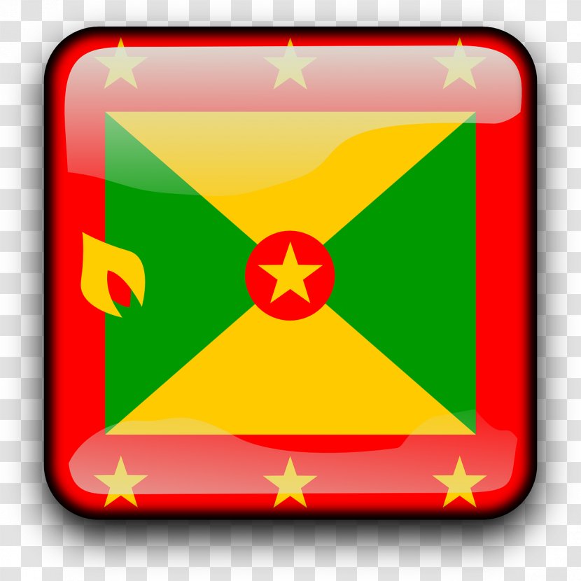 St. George's Flag Of Grenada Montserrat - Yellow - Grenade Transparent PNG
