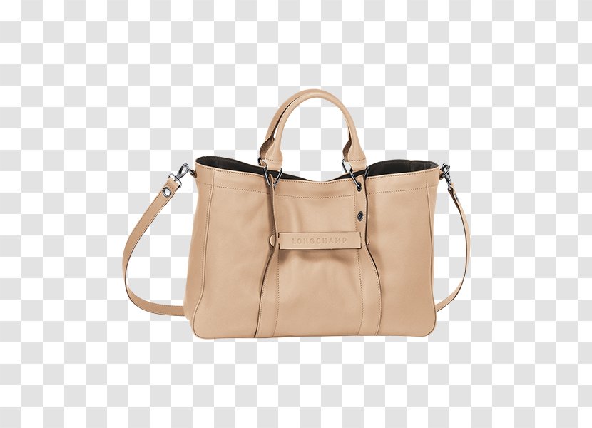 Tote Bag Longchamp Handbag Chanel - Beige Transparent PNG