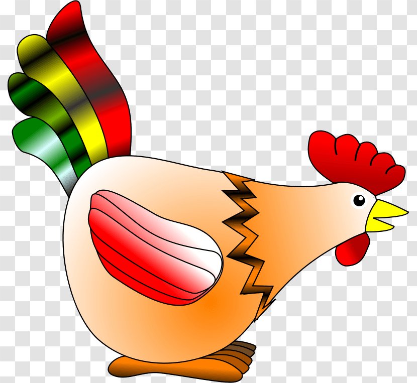 Leghorn Chicken Rooster Foghorn Clip Art - Wing Transparent PNG