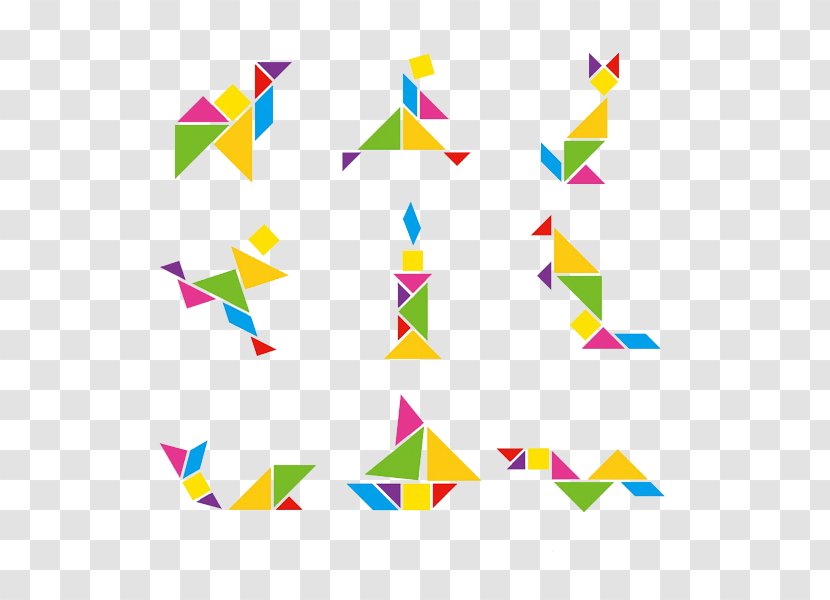 Jigsaw Puzzles Tangram Game Image - Puzzle Transparent PNG