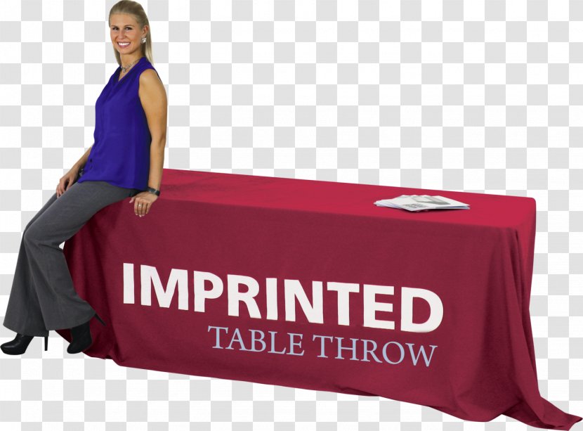 Tablecloth Banner Trade Show Display Place Mats - Service - Imprinted Transparent PNG