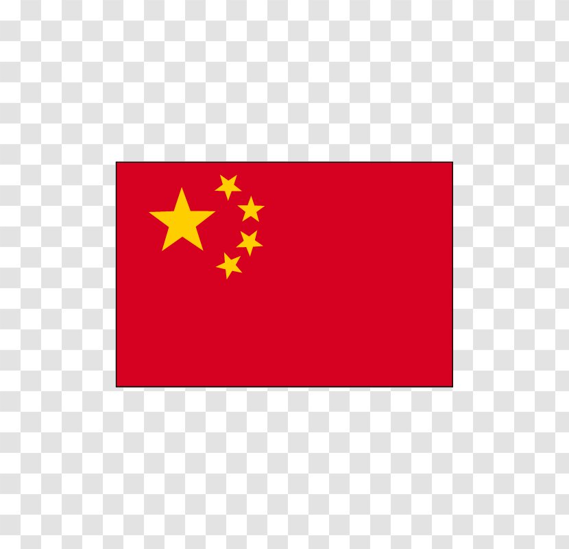 Area 03120 Rectangle Flag Font - China Transparent PNG