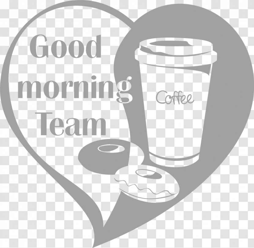 Image Morning Coffee Cup Team Brand - Wall Decal - Good Transparent PNG